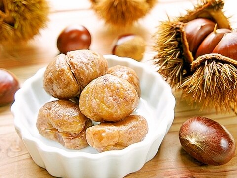 食べすぎ注意♪まるで天津甘栗みたいな味する栗の甘煮